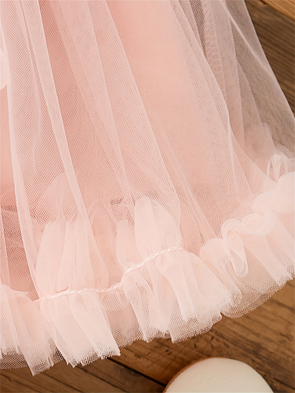 Vestido de Tul Rosa para Bebé y Niña | Lazo Grande, Falda Esponjosa | Tallas 9M a 2-3 Años