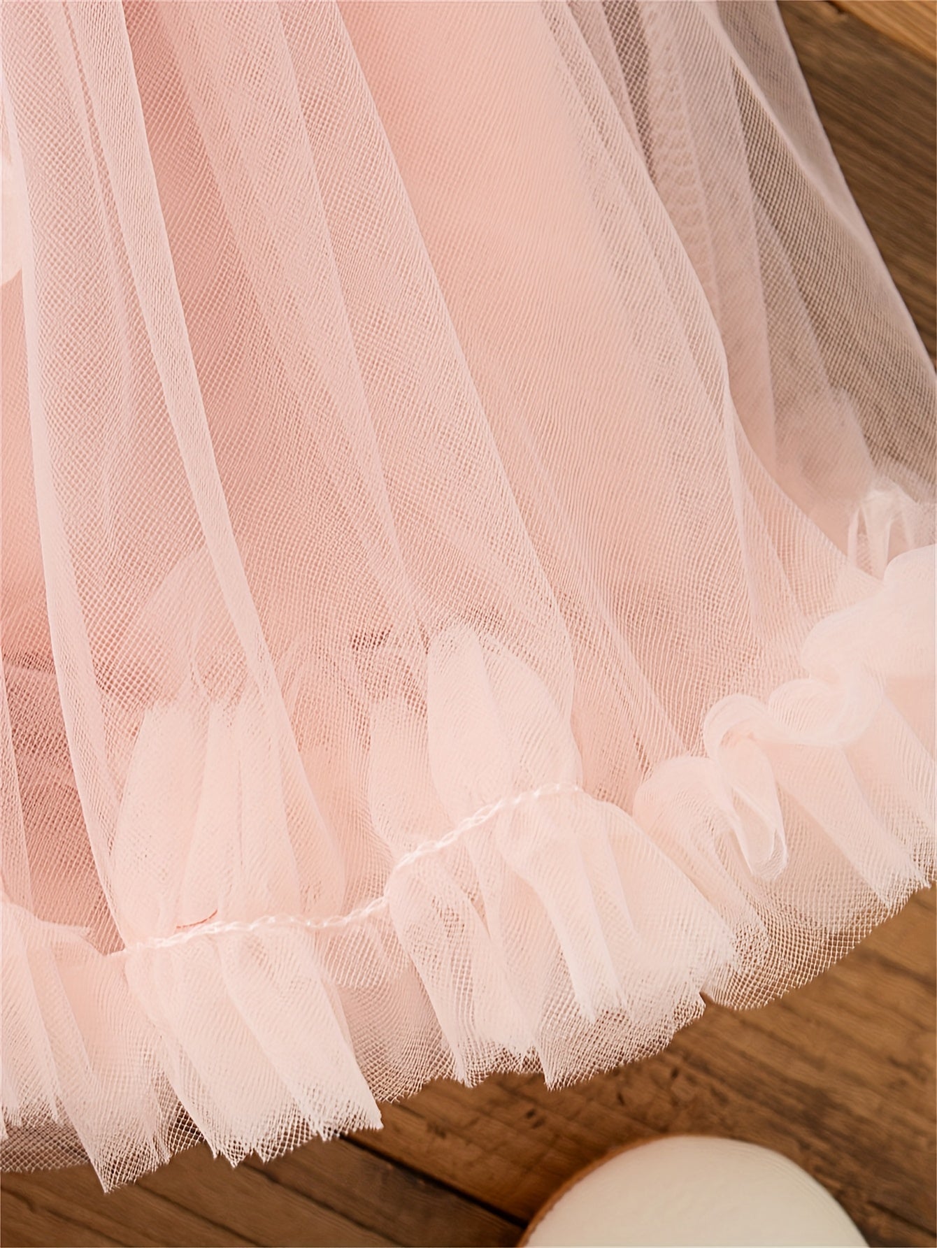 Vestido de Tul Rosa para Bebé y Niña | Lazo Grande, Falda Esponjosa | Tallas 9M a 2-3 Años
