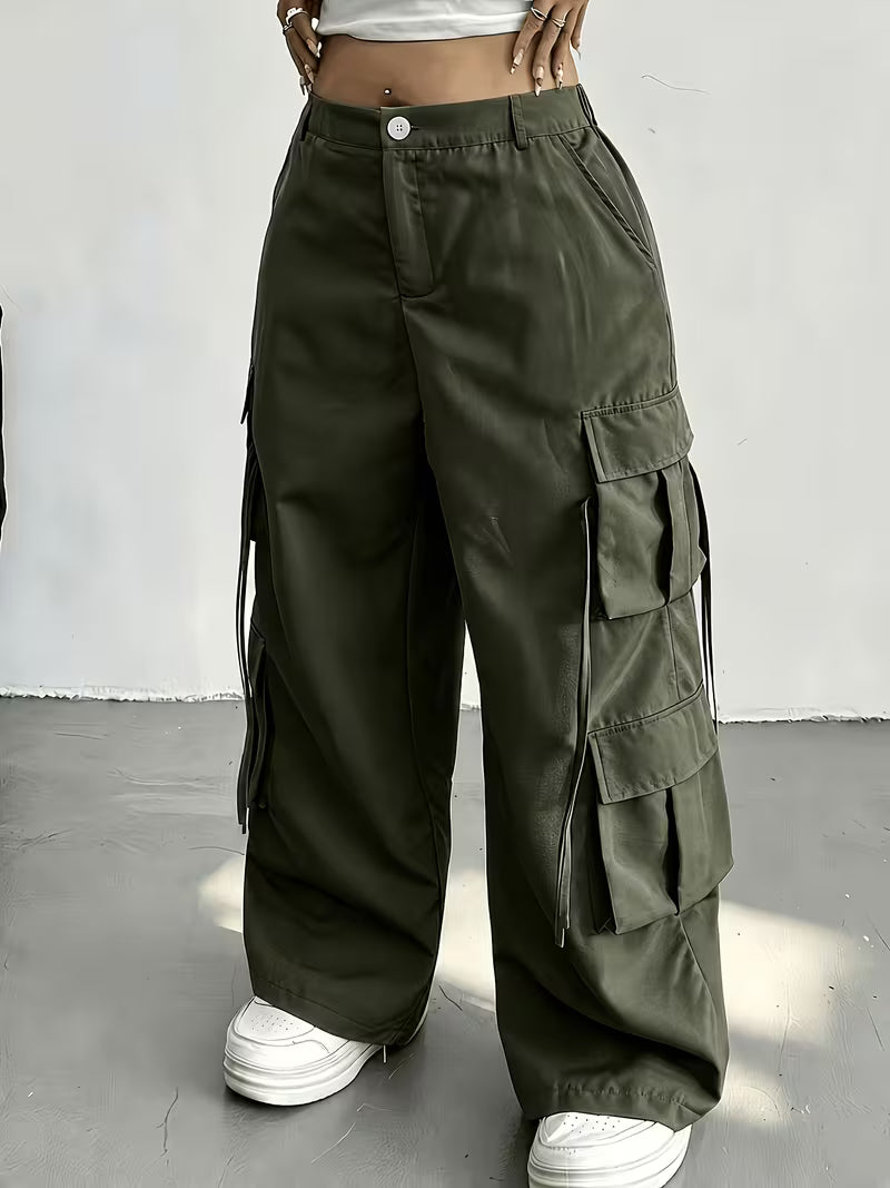 Pantalon Cargo diva urbana diseñado para tu comodidad y estilo