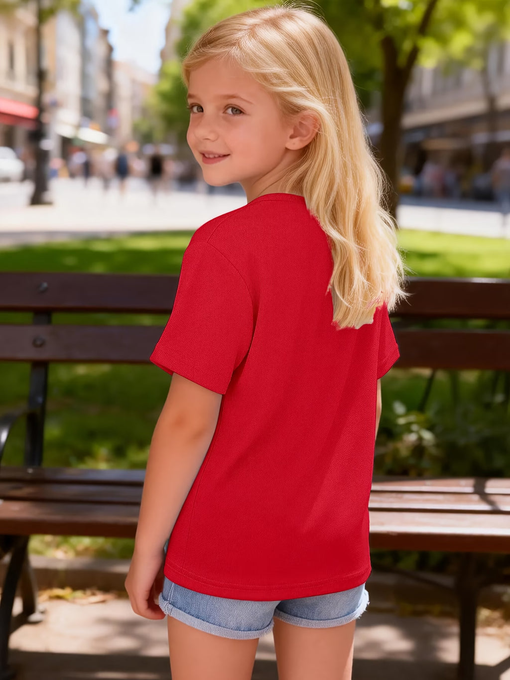 Camiseta Niños y Niñas | Mariposa Patriótica 250 Años USA 🦋🇺🇸 | Tallas 3 a 14 Años | 7 Colores
