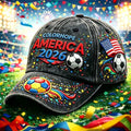 Gorra Mundial 2026 ⚽ | America USA Canadá México | Fanáticos del Fútbol | Unisex