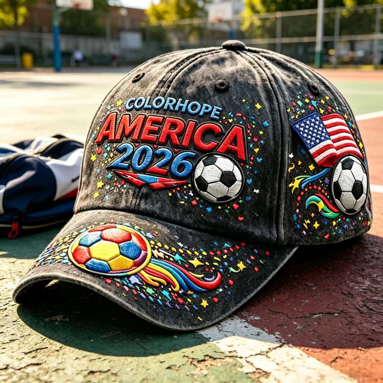 Gorra Mundial 2026 ⚽ | America USA Canadá México | Fanáticos del Fútbol | Unisex
