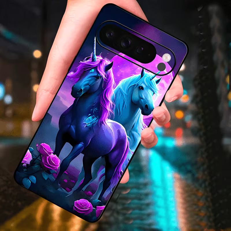 fundas de teléfono inteligentes , reproducen música   y  se iluminan al recibir llamadas