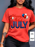 Camiseta de 4 de julio