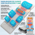 Masajeador alivia el dolor y el estrés Alfombrilla de masaje eléctrica de cuerpo completo para relajar cuello espalda y piernas en casa