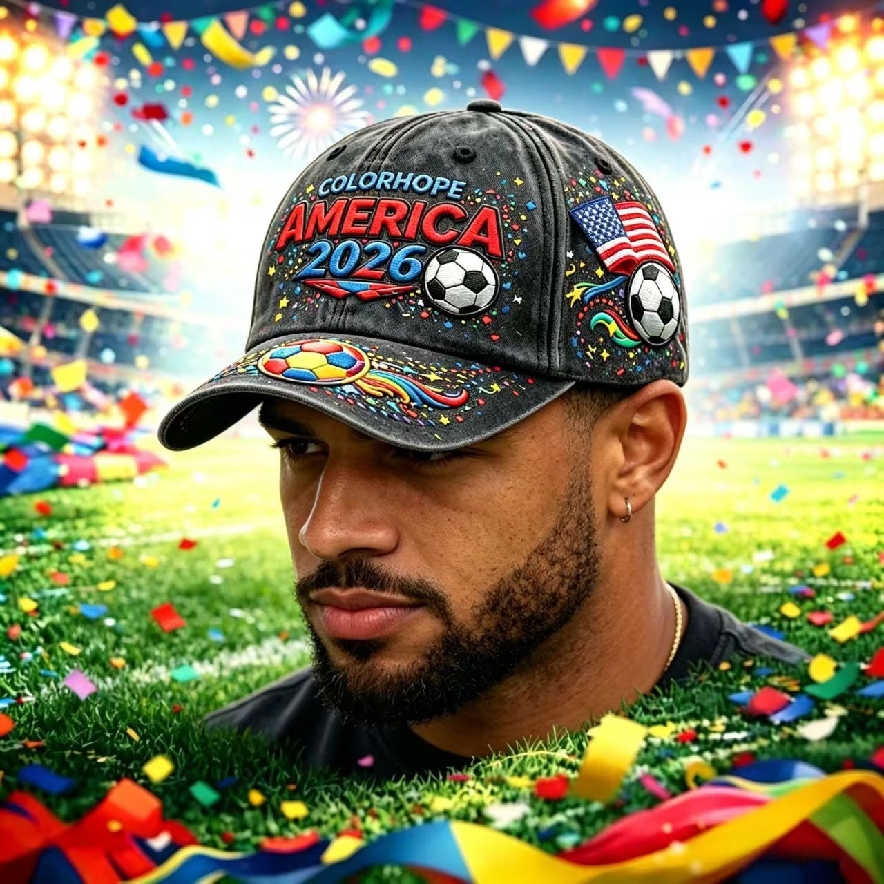 Gorra Mundial 2026 ⚽ | America USA Canadá México | Fanáticos del Fútbol | Unisex