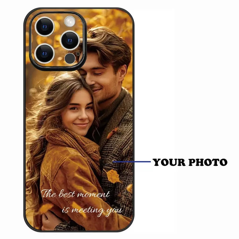 "Funda iPhone personalizable con tu propia foto, /  Personalized iPhone case with your photo,  