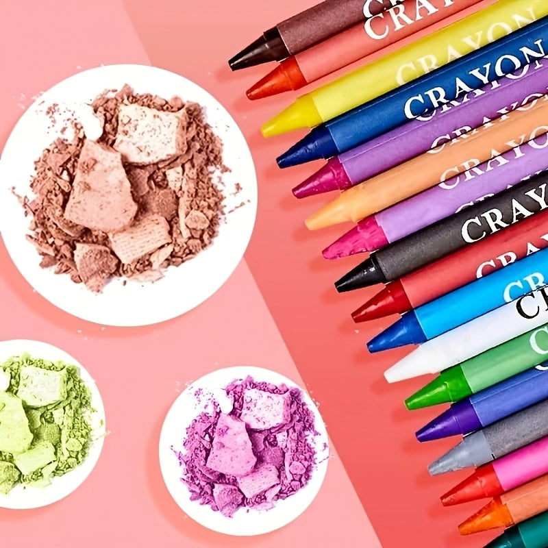 Set de Arte 228 Piezas 🎨 | Kit Completo de Pintura para Niños | Rosa y Azul | Con Estuche