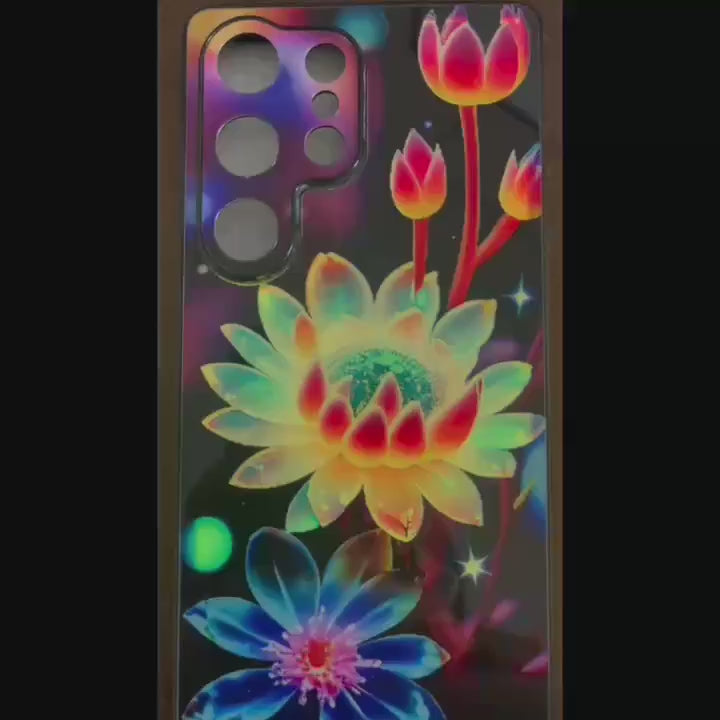 videos donde se muestran las cualidades de las fundas inteligentes con luces y musica 